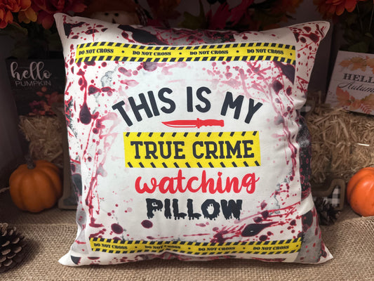 True Crime Pillowcase