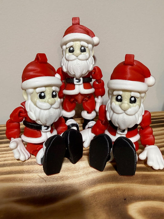 Santa ornaments or keychains