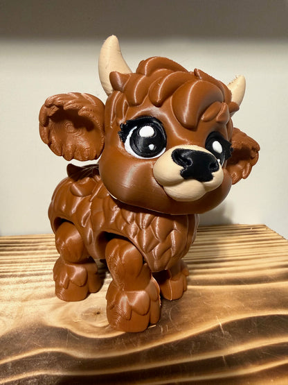 Cute highland cow